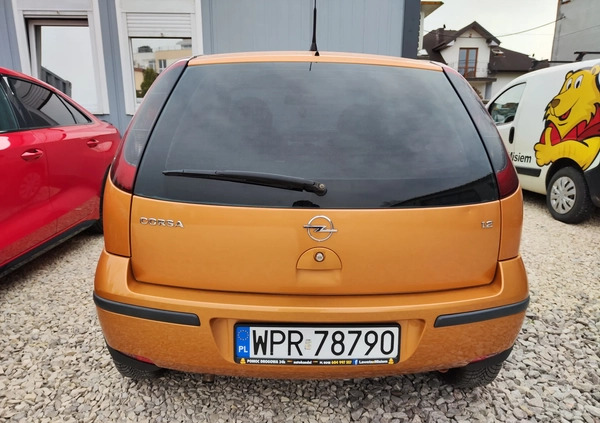 Opel Corsa cena 11900 przebieg: 152000, rok produkcji 2003 z Warszawa małe 154